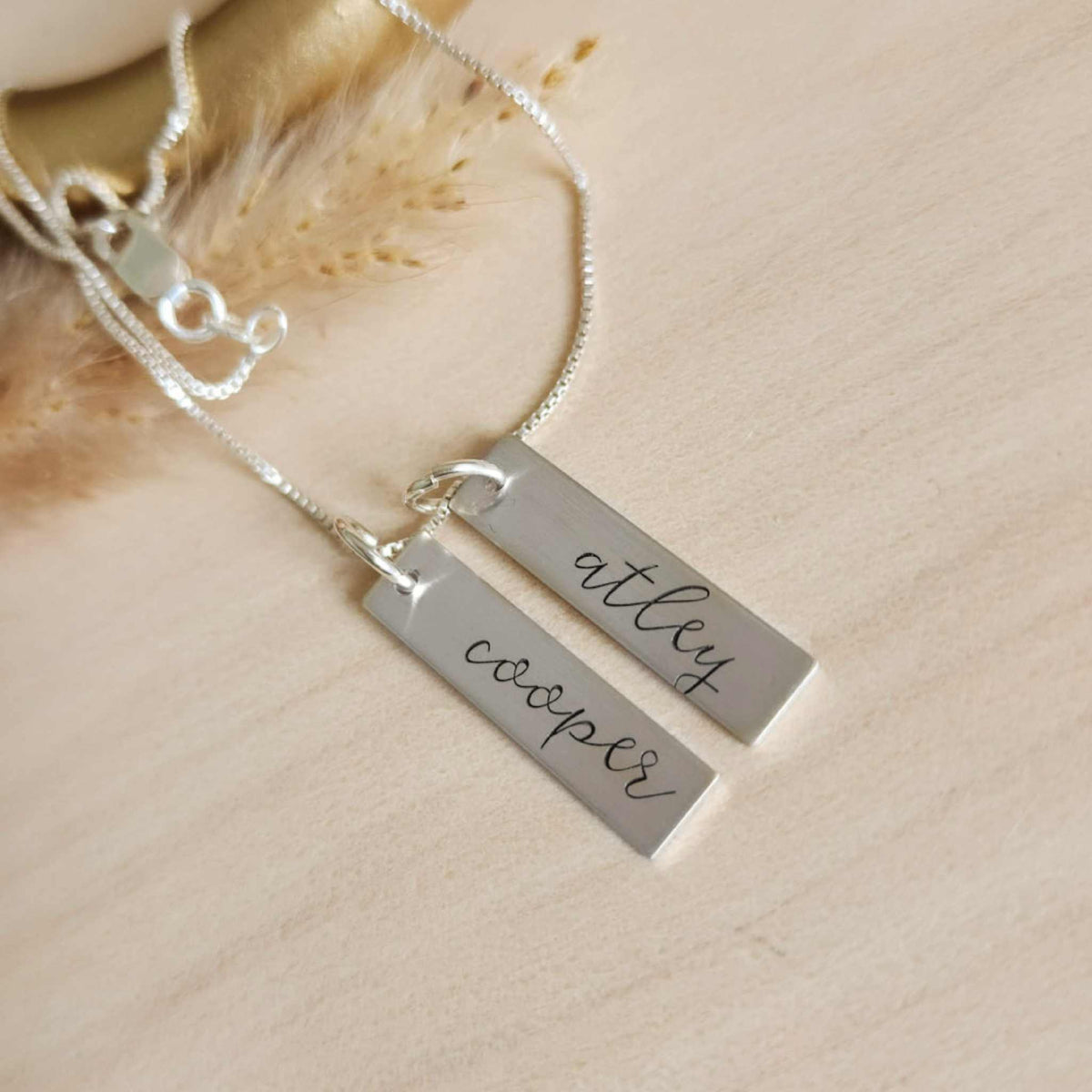 Cursive Name Necklace - Going Golden