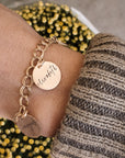 Personalized Name Charm Bracelet