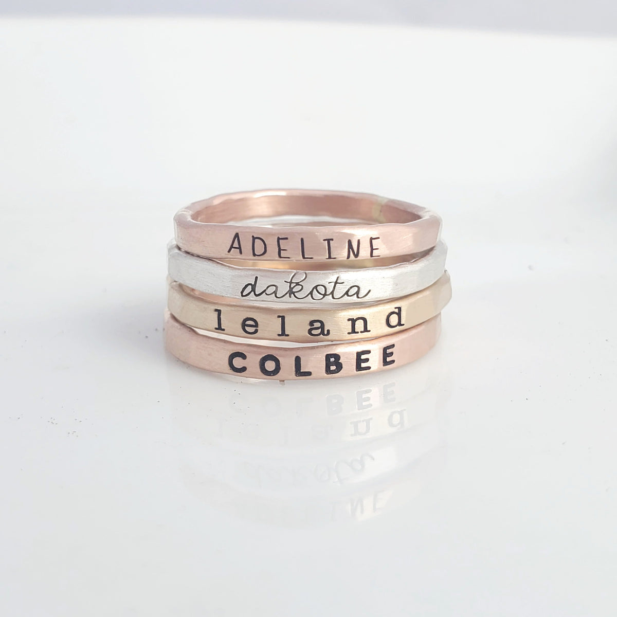 The Juliette Stacking Ring Set - Going Golden