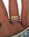 Beaded Spacer Ring