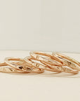 Minimal Initial Signet Ring - Going Golden