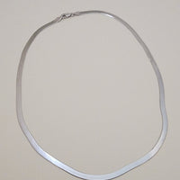 Silver Herringbone Chain