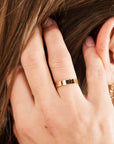 Gold Cigar Ring - Going Golden