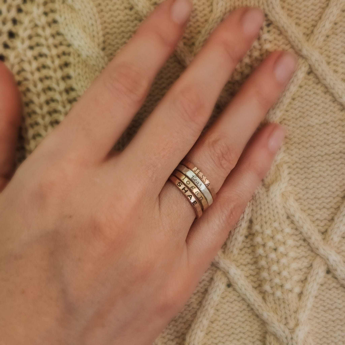 The Juliette Stacking Ring Set - Going Golden