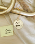 Personalized Handwriting Necklace