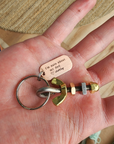 Nuts About Dad Keyring
