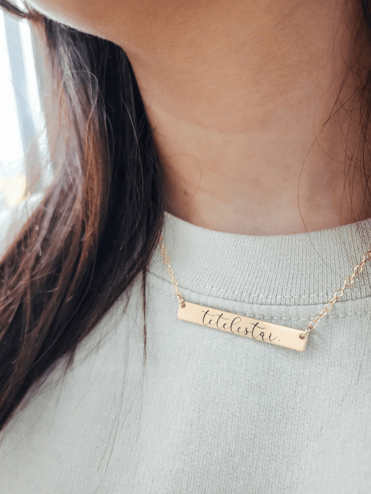 It Is Finished Necklace - Going Golden