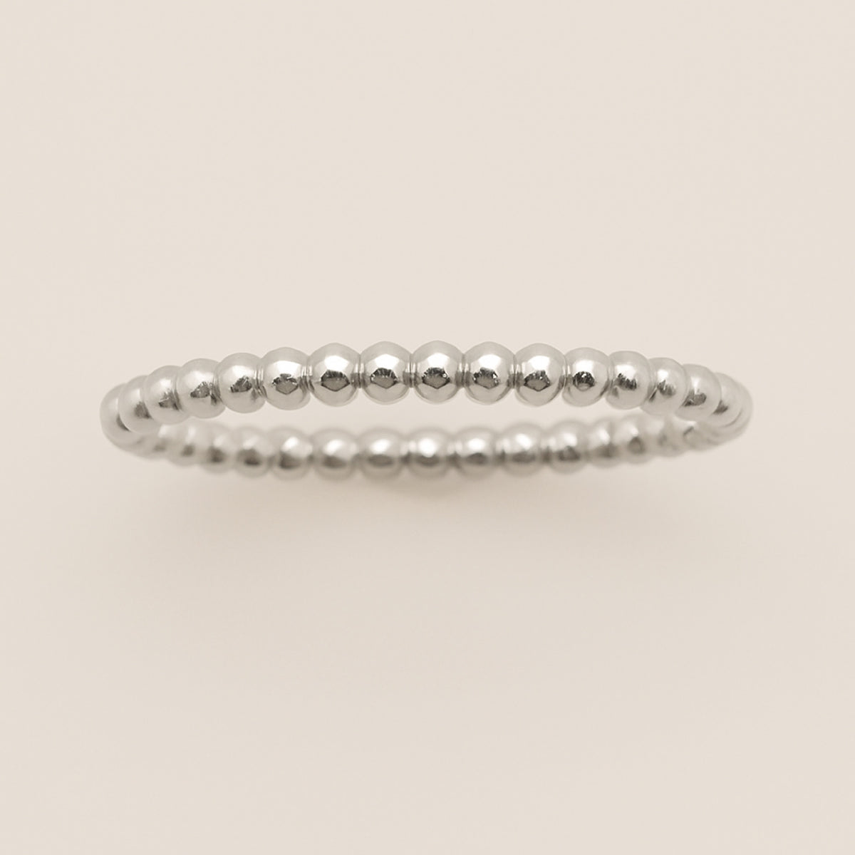 Beaded Spacer Ring - Going Golden