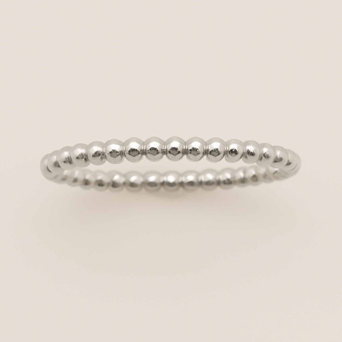 Beaded Spacer Ring - Going Golden