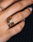 Class Ring Set in yellow gold filled - Going Golden