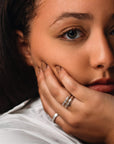 personalized ring set for women