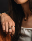 Mother's Day gift, rings with kids names on them