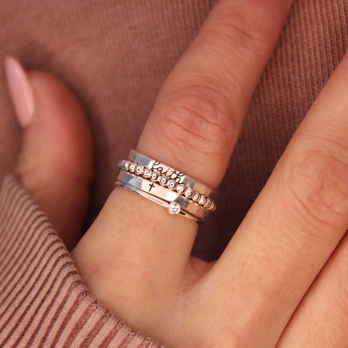 Cross Ring - Going Golden