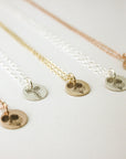 Birth Flower Necklace