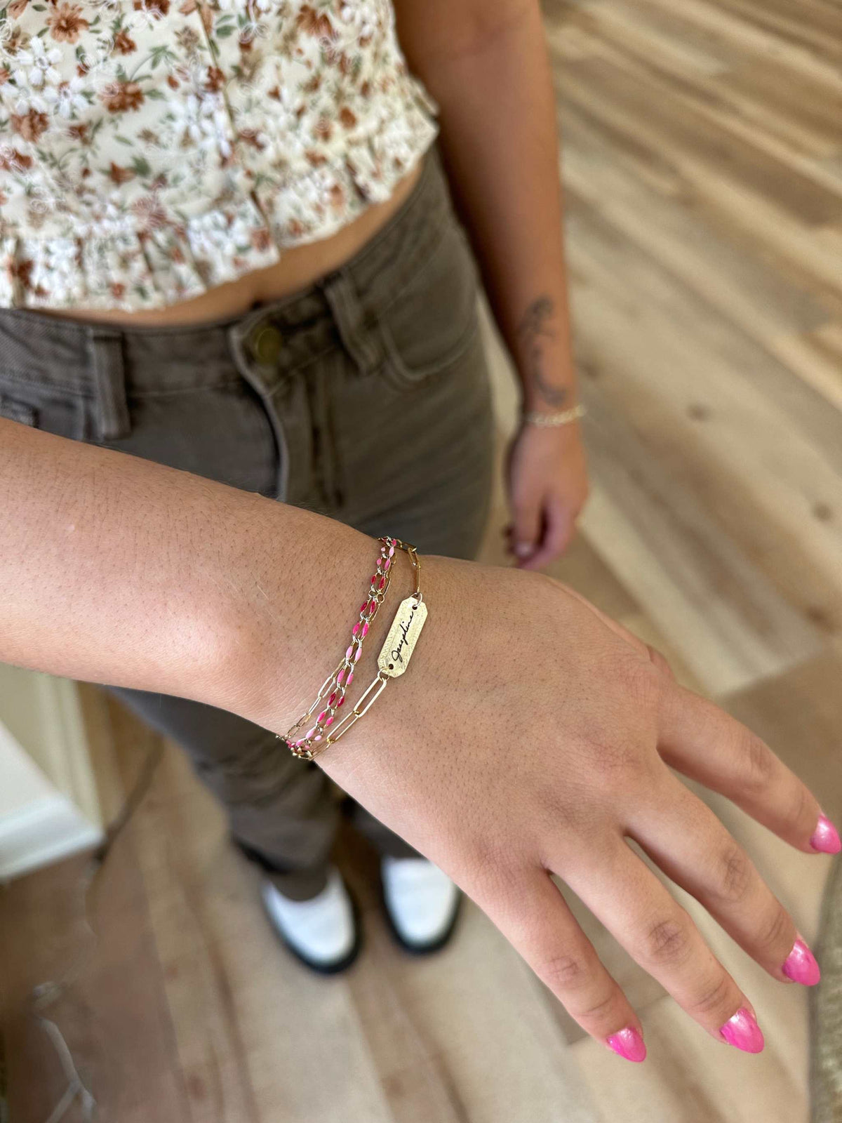 Handwriting Bracelet - Going Golden