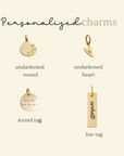 Gold Carabiner Paperclip Charm Necklace