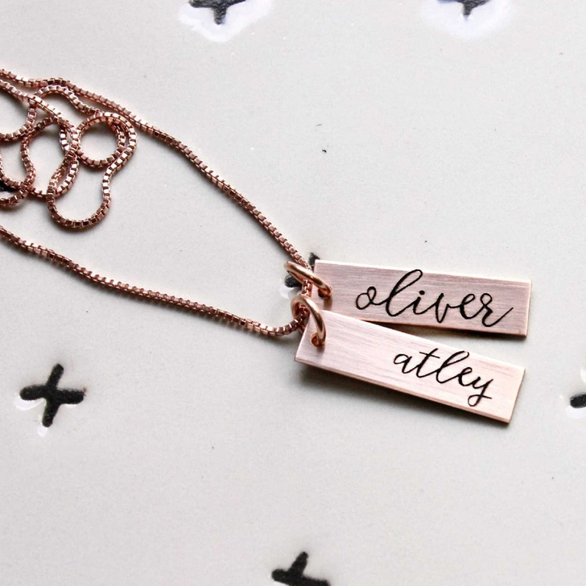 Cursive Name Necklace - Going Golden
