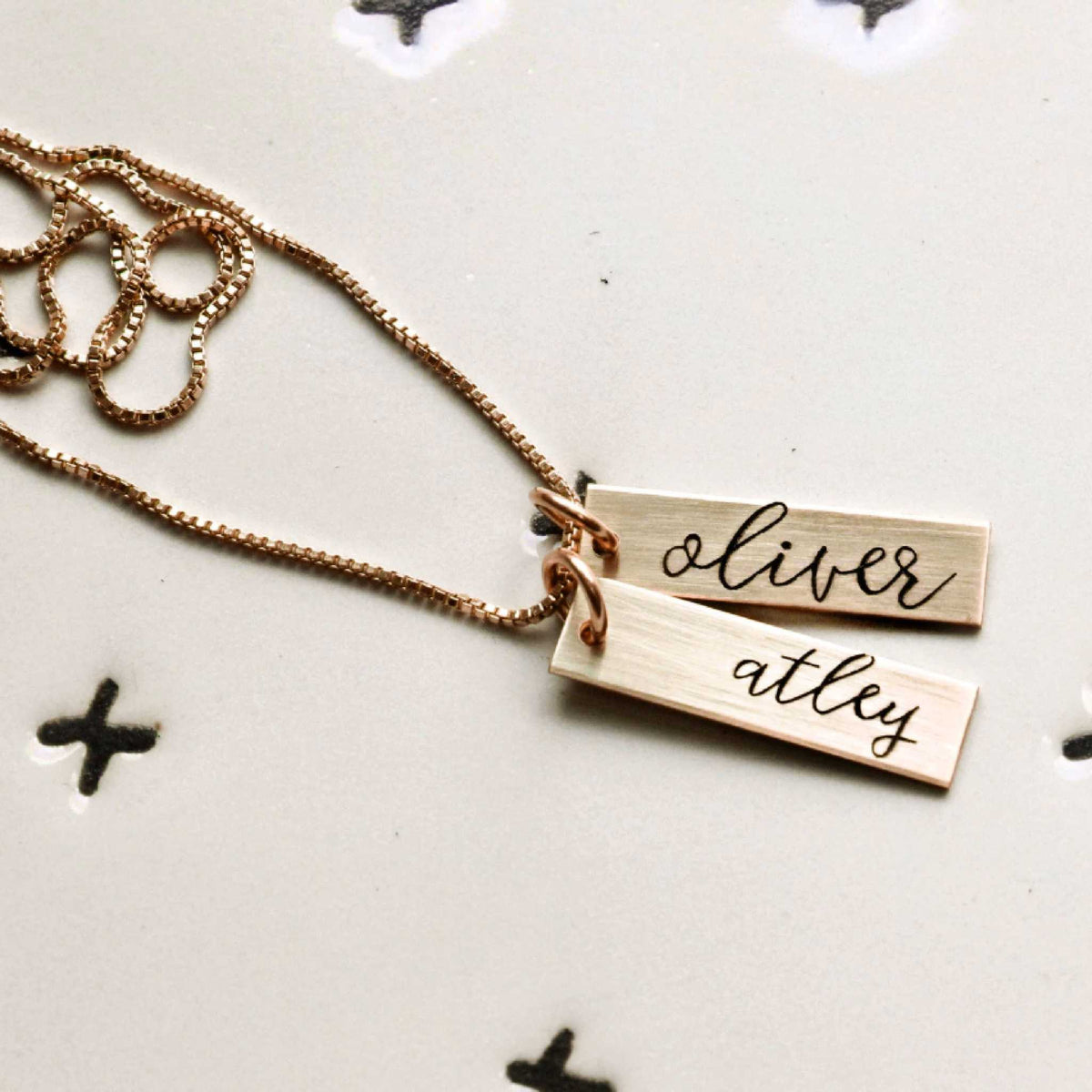 Cursive Name Necklace - Going Golden