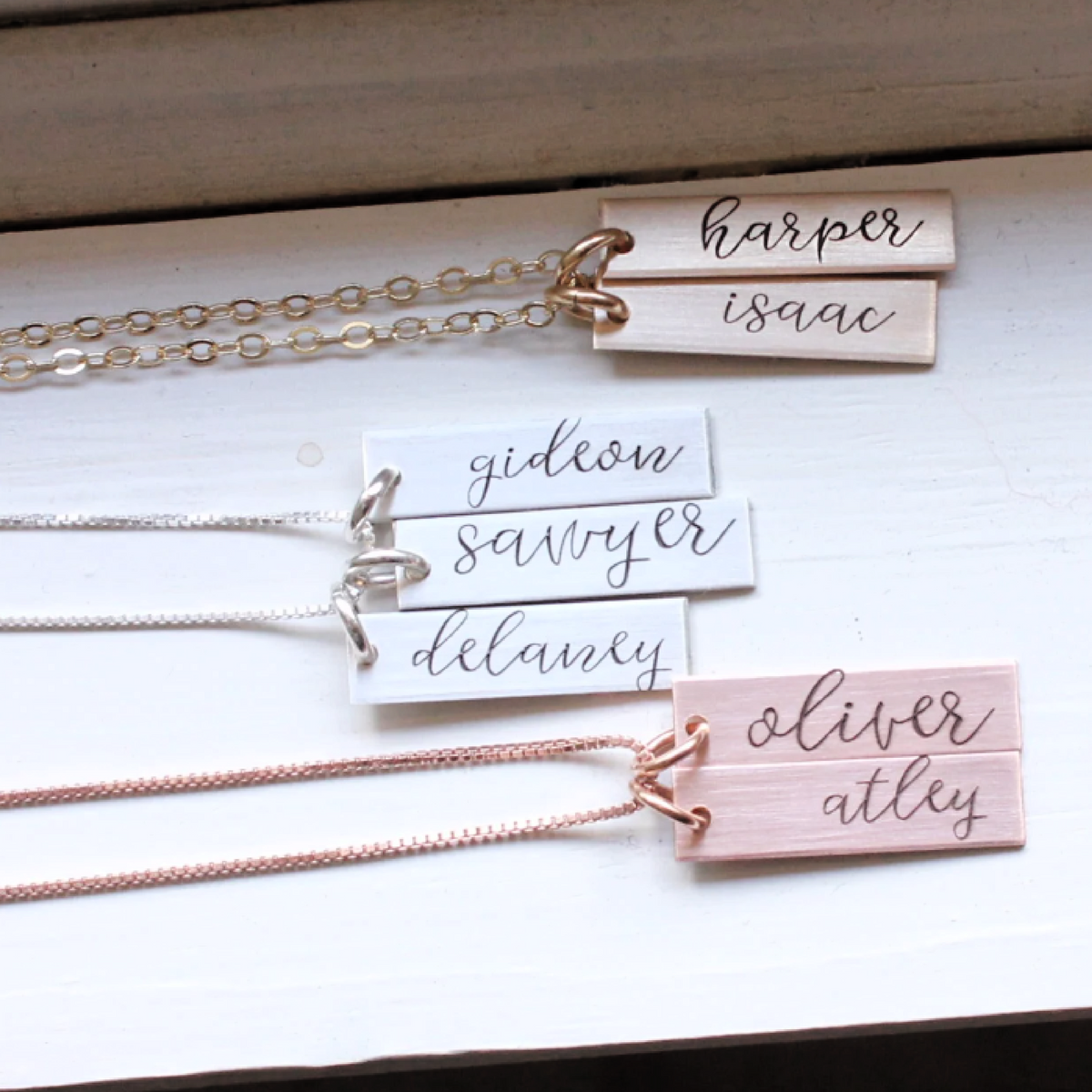 Cursive Name Necklace - Going Golden