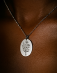Bouquet Birth Flower Necklace
