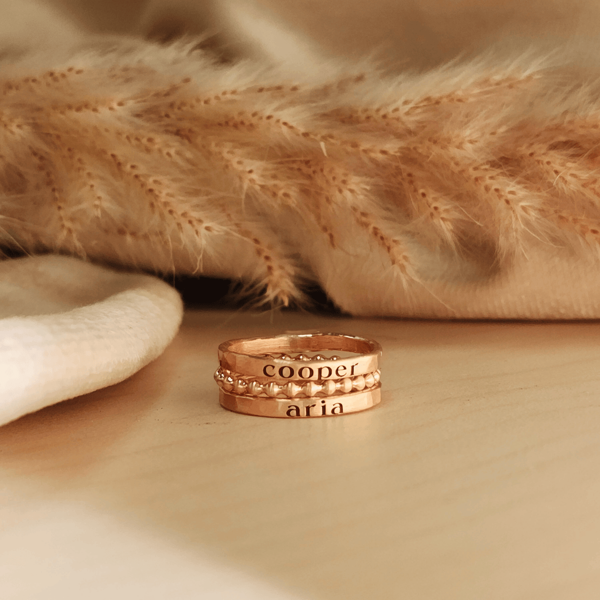 The Blake Stacking Ring Set - Going Golden