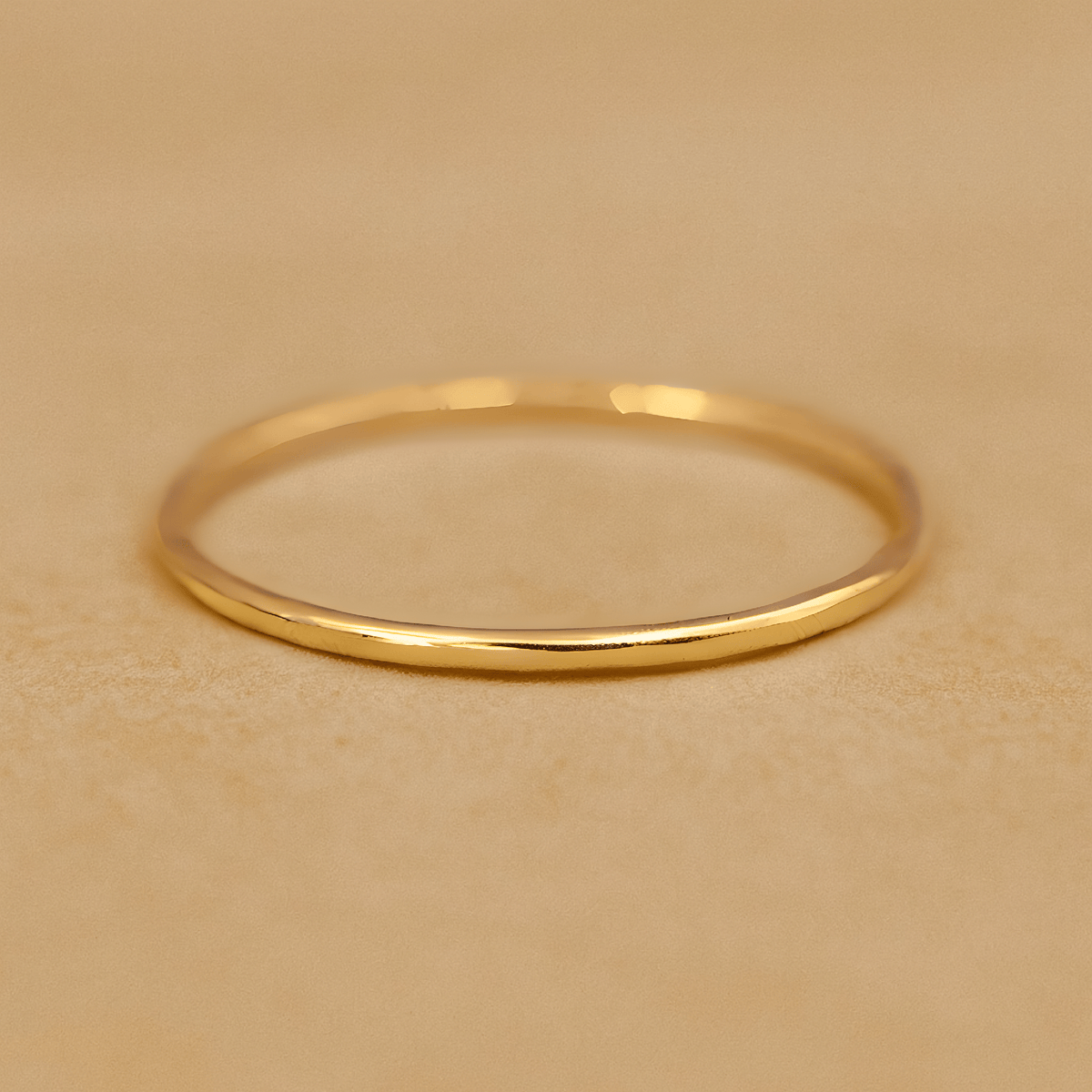 Skinny Smooth Stackable Rings - Going Golden