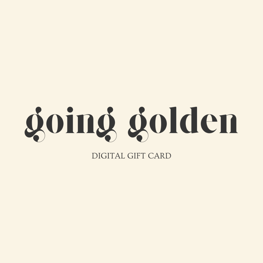 Going Golden Gift Card digital gift card for shop and permanent jewelry purchases