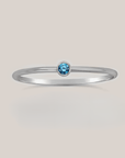 September Stacking Birthstone Ring - Going Golden
