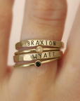 The Hannah Stacking Ring Set