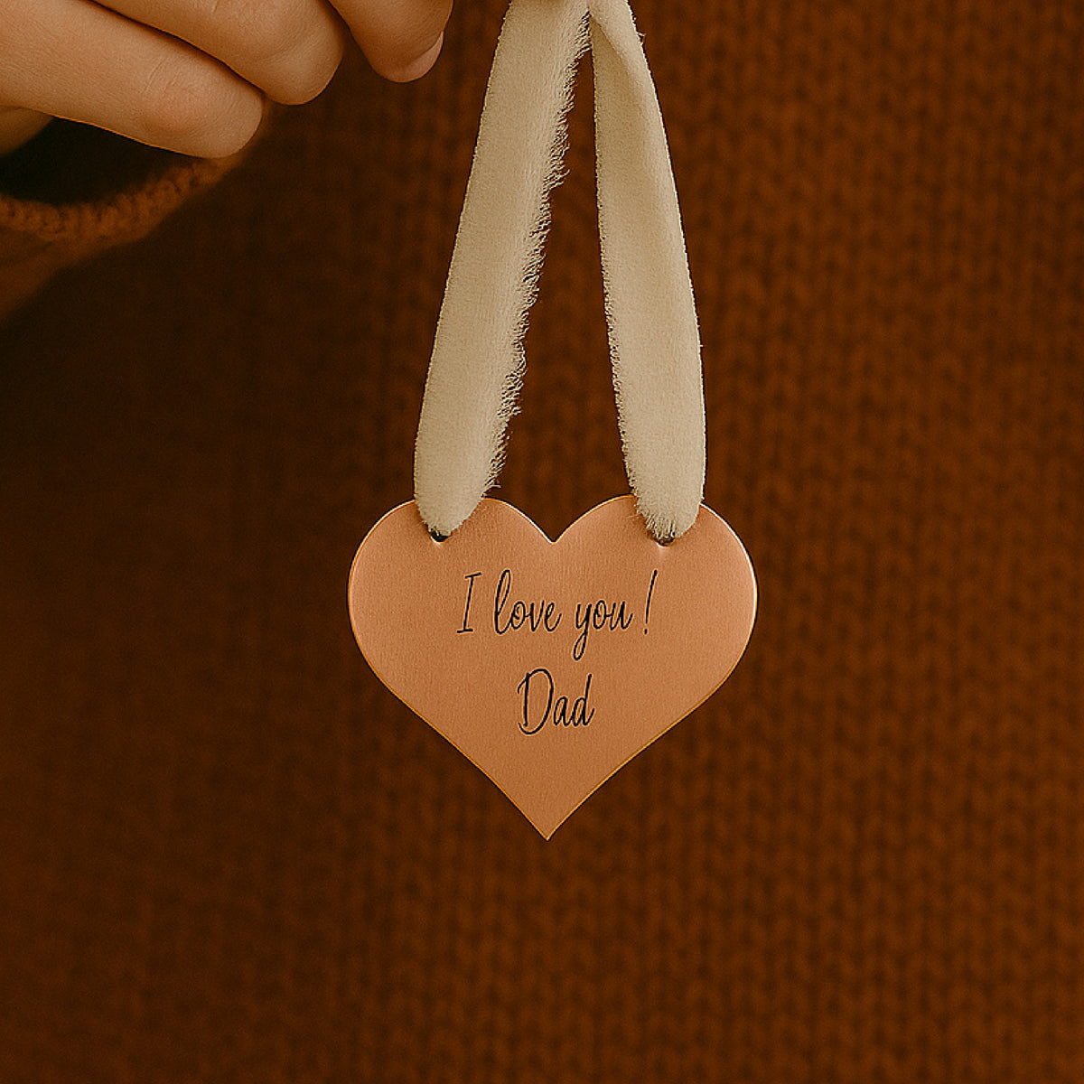 Heart Handwriting Ornament