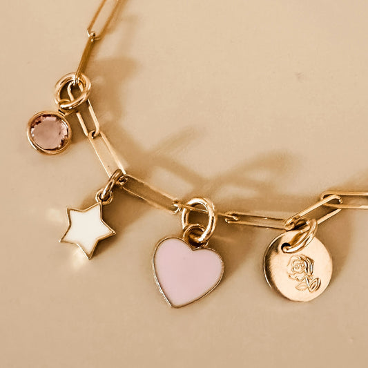 Create Your Own Charm Necklace - Going Golden