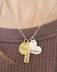 Three Names Necklace