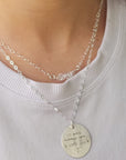 Handwriting Signature Necklace - Going Golden