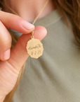 Personalized Cross Pendant Necklace