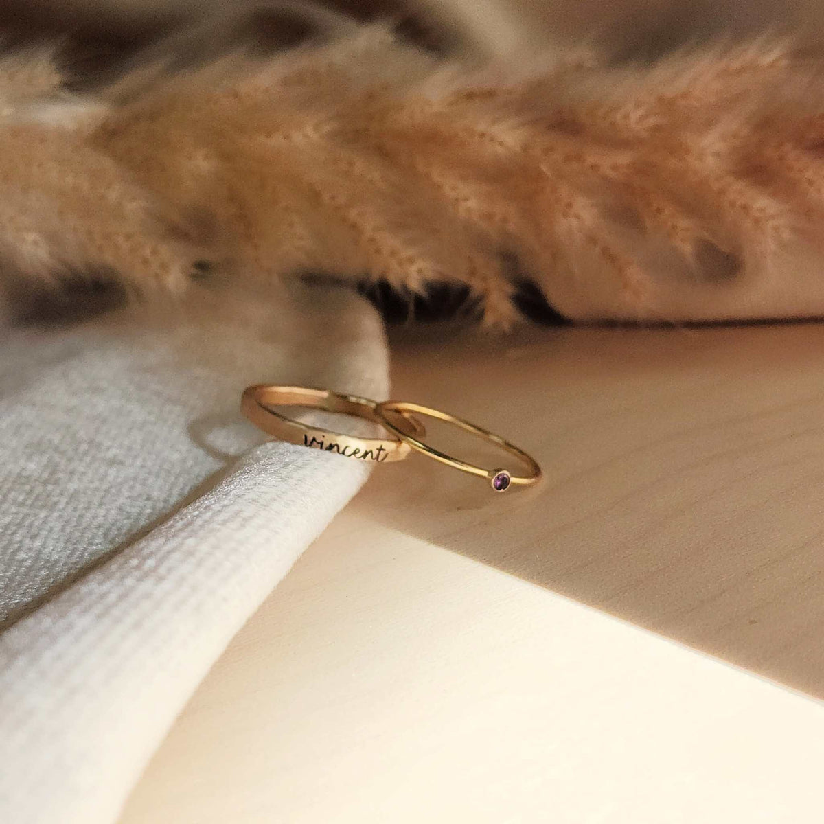 The Clara Stacking Ring Set - Going Golden