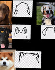 Dog Ear Ornament