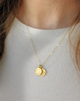 Gold Stamped Name Necklace - Going Golden