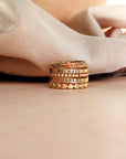 The Ivy Ring Stacking Ring Set - Going Golden