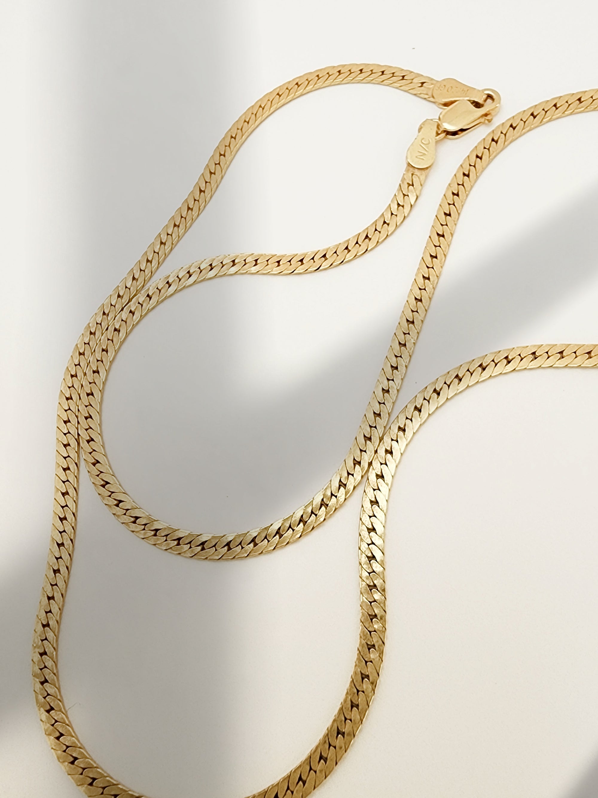 Gold Chain - Herringbone - Going Golden