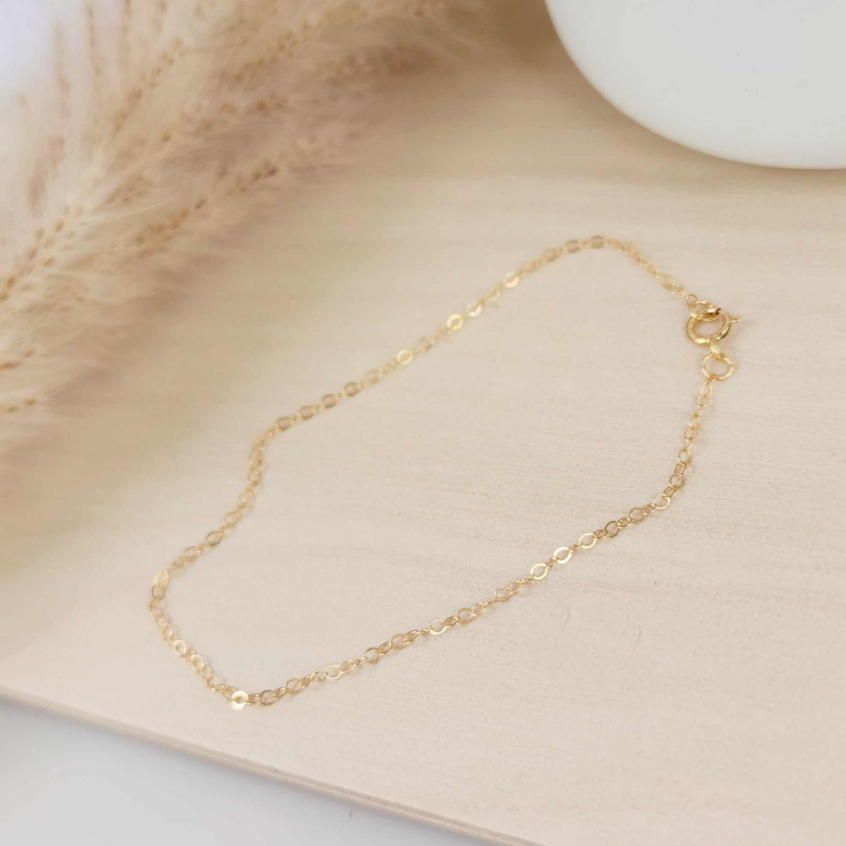 Dainty Cable Bracelet - Going Golden