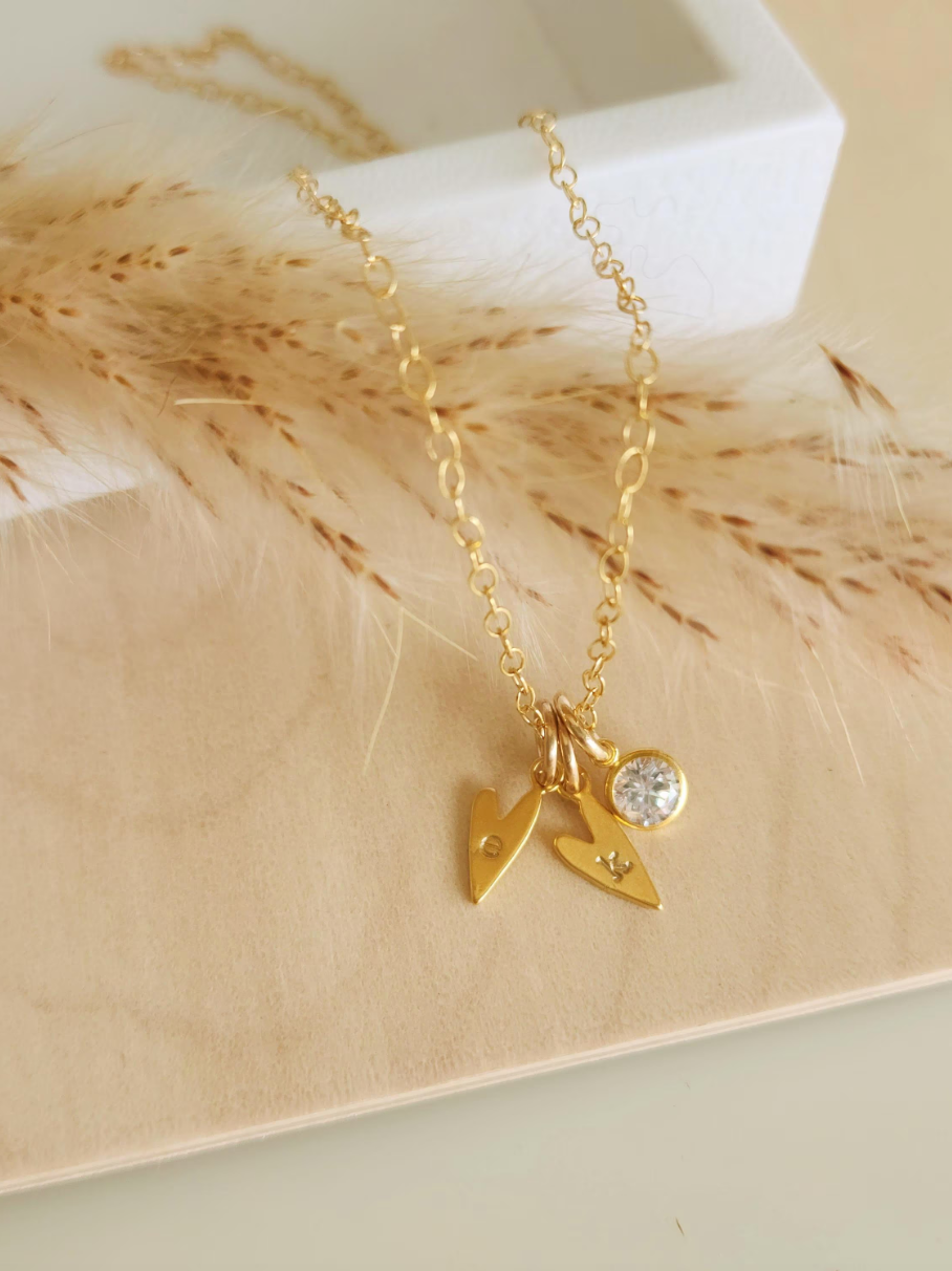 Charm Necklace - Going Golden