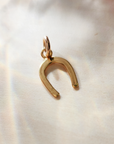 Gold Horseshoe Necklace