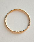 Skinny Sparkle Ring - Going Golden