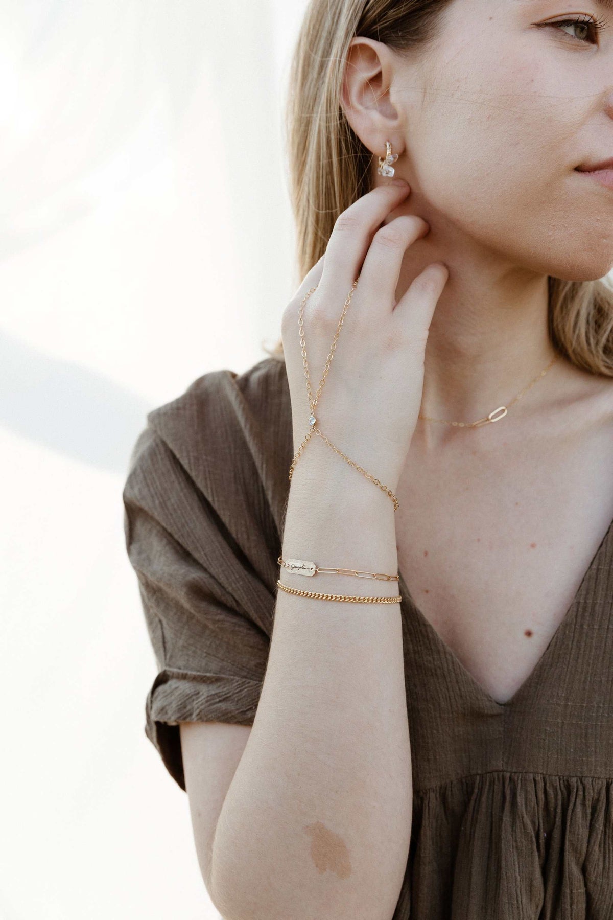 Gold Curb Bracelet - Going Golden