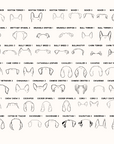 Dog Ear Ornament