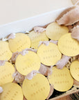 First Year Baby Milestone Ornaments