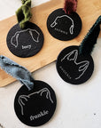 Dog Ear Ornament