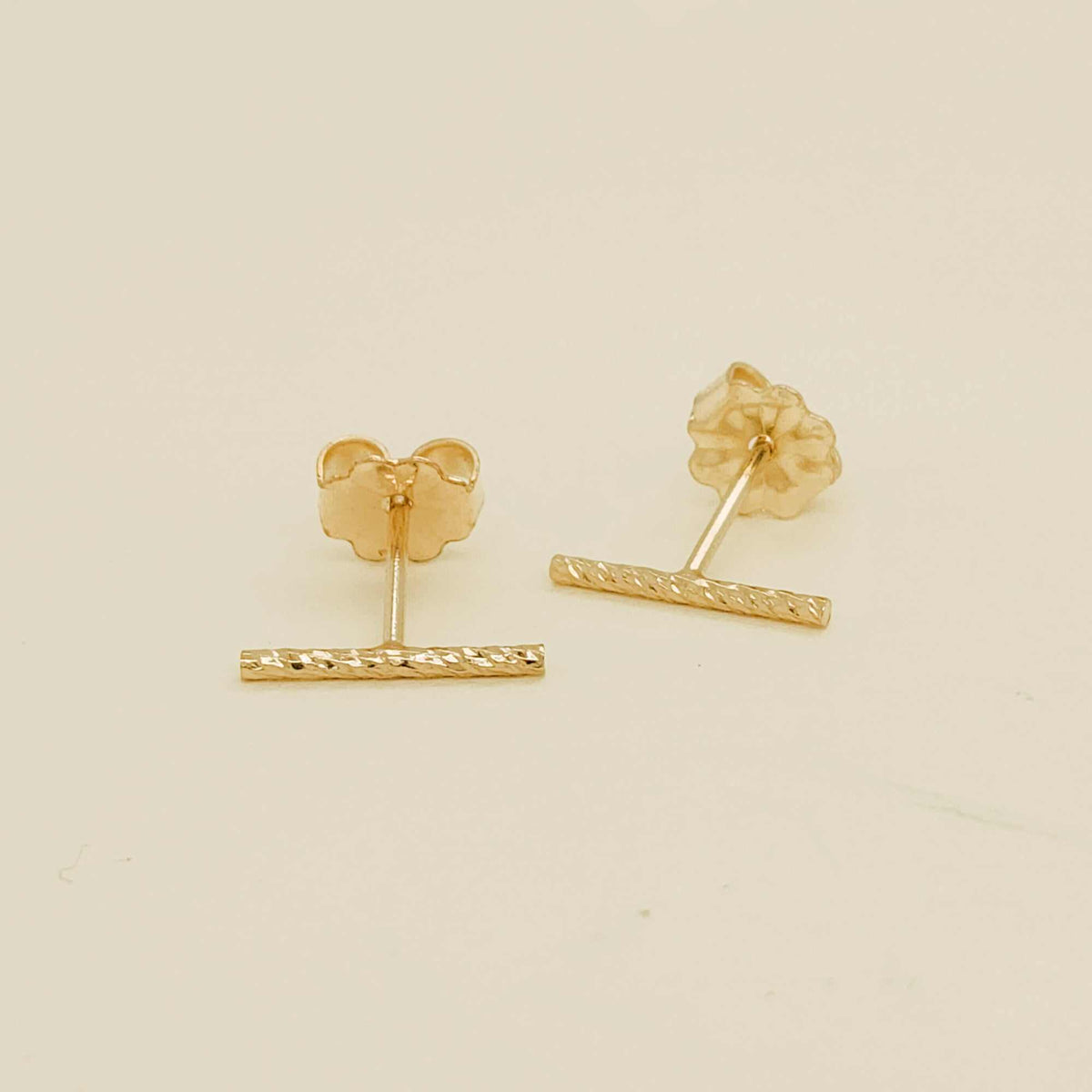 Sparkle Bar Earrings - Going Golden