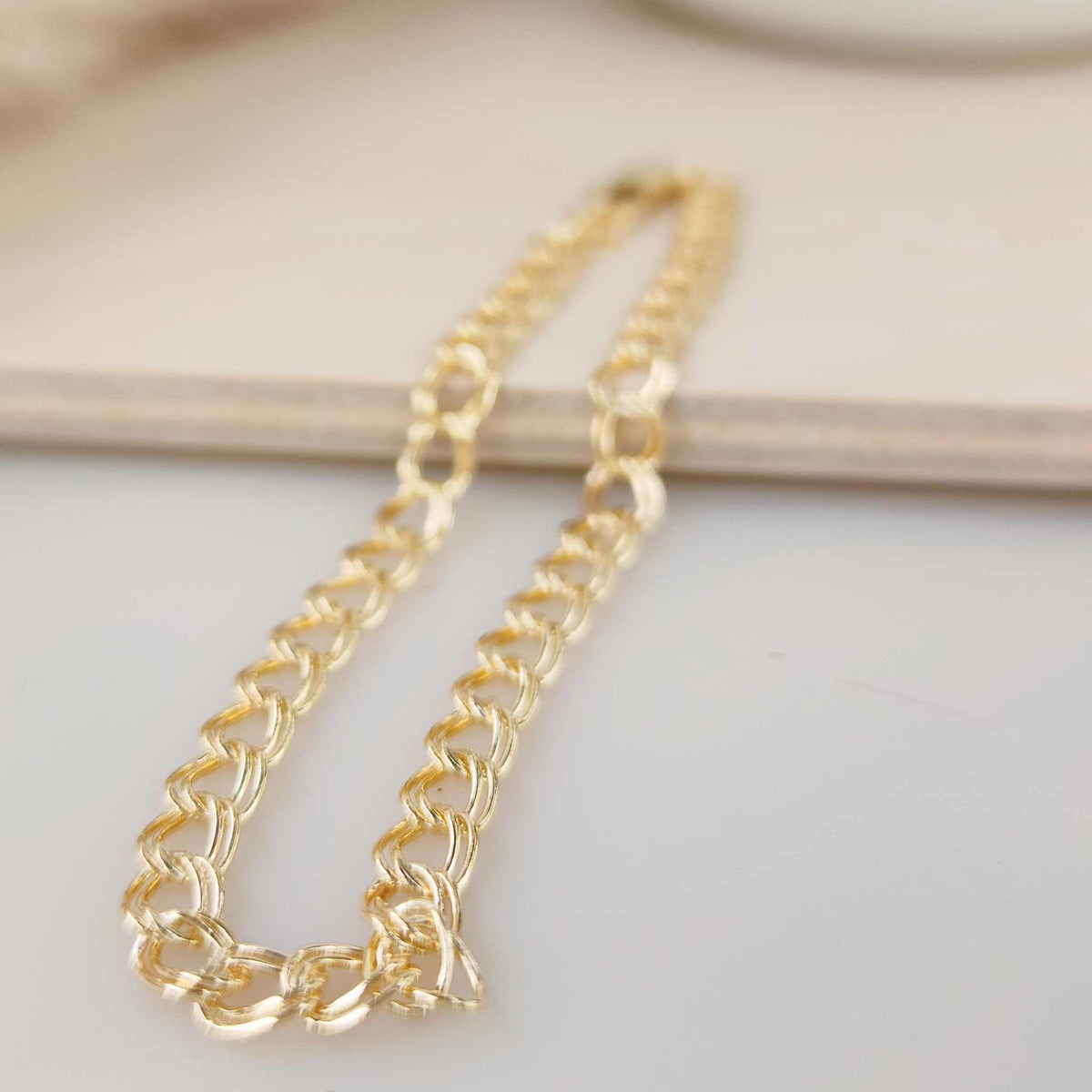 Gold Double Cable Bracelet - Going Golden
