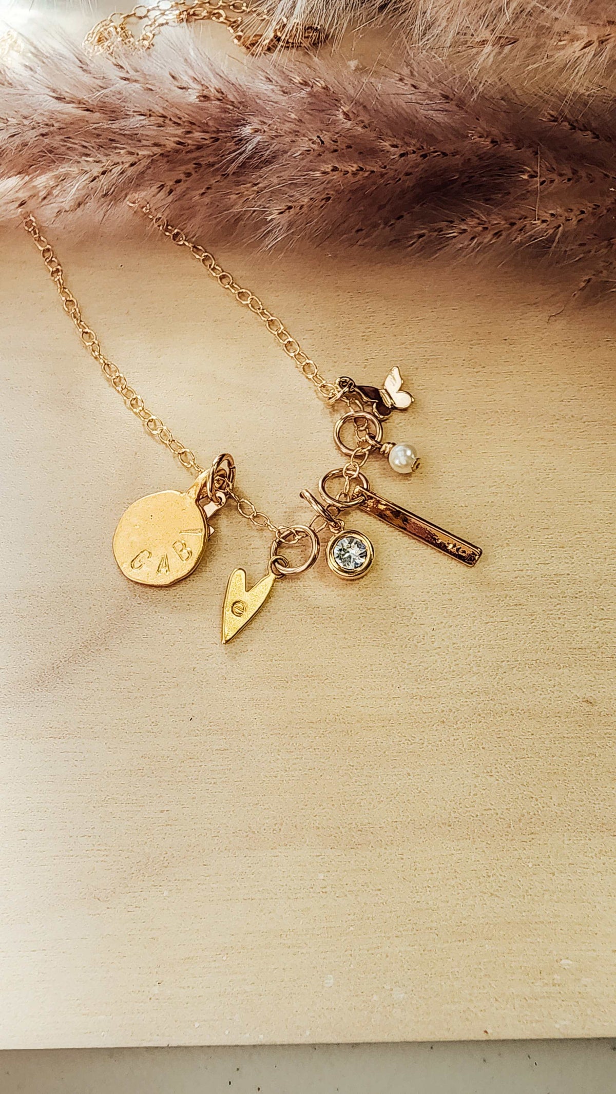 Charm Necklace - Going Golden
